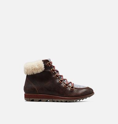 Sorel Harlow Boots UK - Womens Winter Boots Burro (UK2798345)